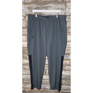 Under‎ Armour Track Pants Men's Large Gray 31" Inseam Mesh Lined XXL